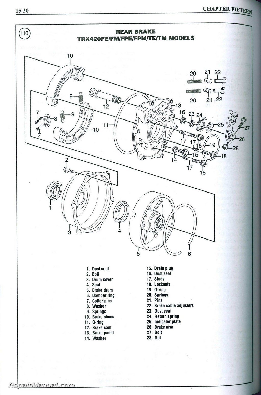honda qr50 repair manual
